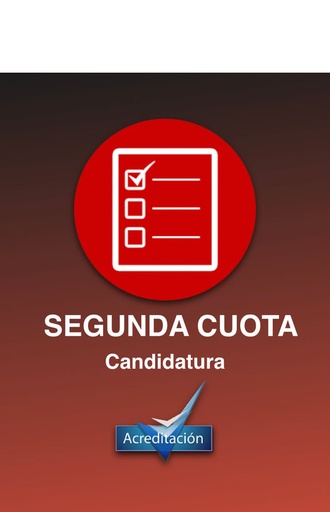 Segunda Cuota de Candidatura
